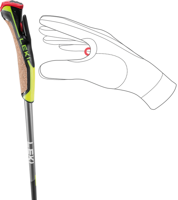 Stocke Nordic Walking LEKI Speed Pacer Lite
