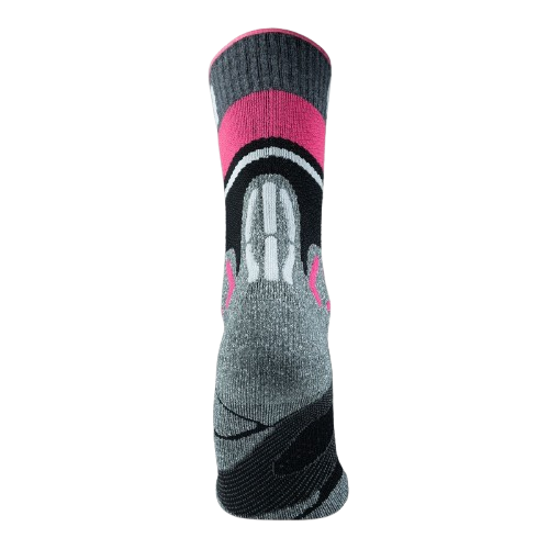 Outdoor Socks UYN Woman Trekking One Merino Socks Black/Pink