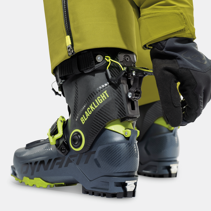 Skischuhe Dynafit Blacklight Boot Cinder/Fluo Yellow - 2025/26