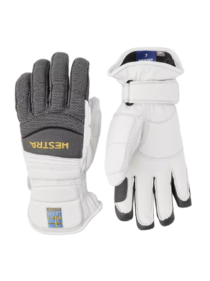 Handschuhe Hestra GSL Race Comp White/Yellow - 2025/26