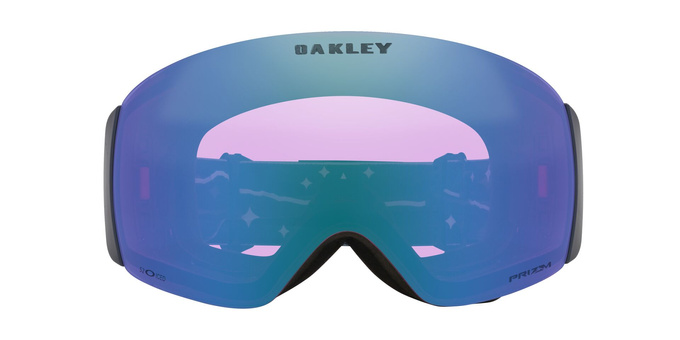 Brille Oakley Flight Deck Pro M Mikaela Shiffrin Sig/Prizm Snow Iced Iridium + Additional lens Prizm Snow Sapphire Iridium - 2025/26