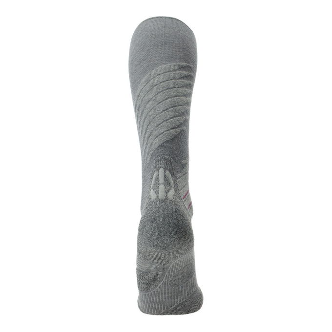 Ski socks UYN Woman Ski One Comfort Fit Grey/Purple 2024/25