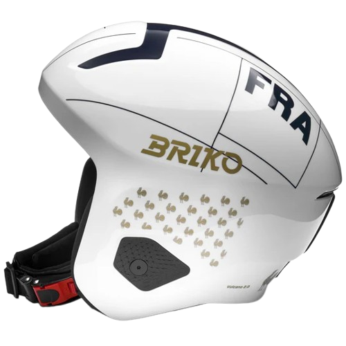 Helm Briko Volcano 2.0 Graphik France Mips Shiny White - 2025/26
