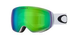 Brille Oakley Flight Deck M Prizm Snow Jade Iridium Lenses / Matte White - 2024/25