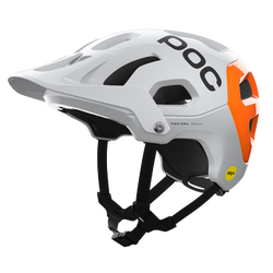 Fahrradhelm POC Tectal Race MIPS NFC Hydrogen White/Fluorescent Orange AVIP
