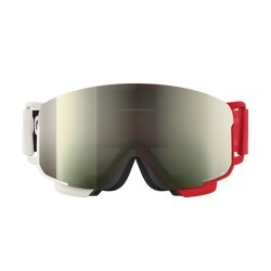 Goggles POC Nexal Mid Rouge/Blanc/Partly Sunny Ivory - 2025/26