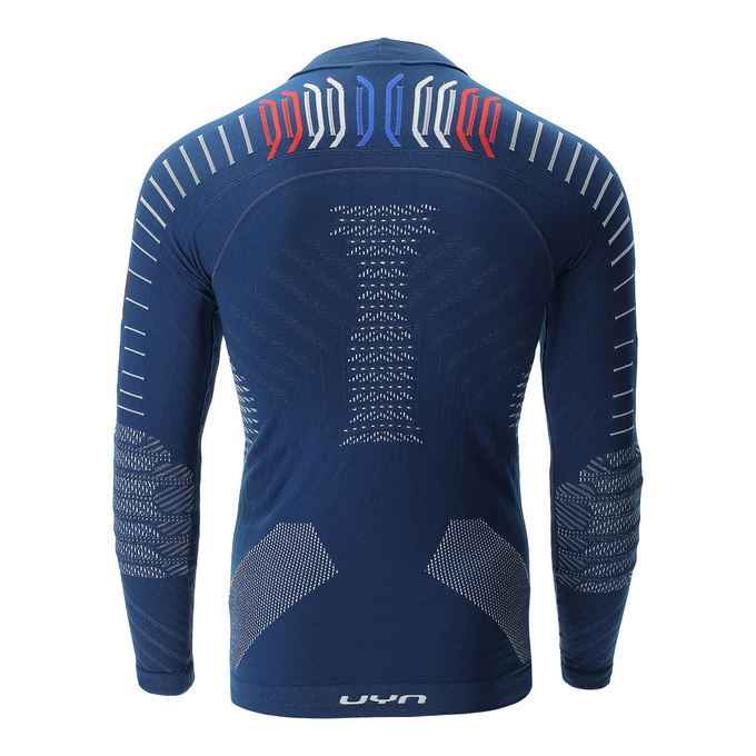 Thermounterwäsche UYN Natyon 3.0 Junior France UW Shirt LG SL Turtle Neck - 2025/26