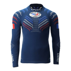 Thermounterwäsche UYN Natyon 3.0 Junior France UW Shirt LG SL Turtle Neck - 2025/26