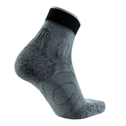Outdoor Socks UYN Man Trekking One Low Cut Socks Grey/Black