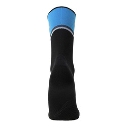 Radsocken UYN Man Cycling One Light Black/Cobalt Blue