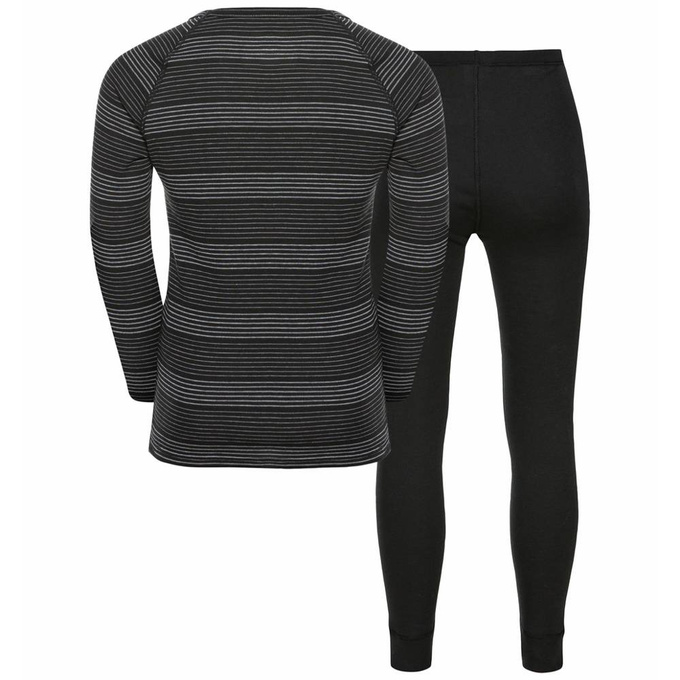 Thermounterwäsche Odlo Active Warm Set Long Junior Black - 2025/26