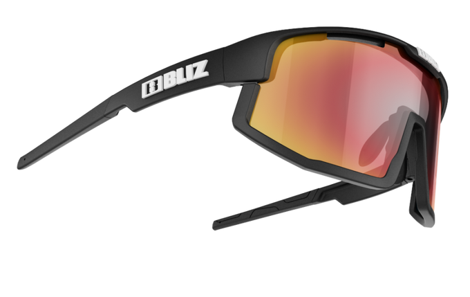 Sunglasses BLIZ Vision Matt Black/Brown Red - 2024