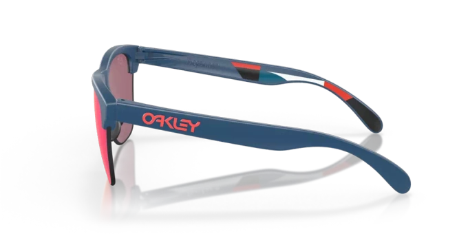 Sonnenbrille OAKLEY Tour De France Frogskins Lite Prizm Road Lenses/Matte Poseidon Frame - 2022