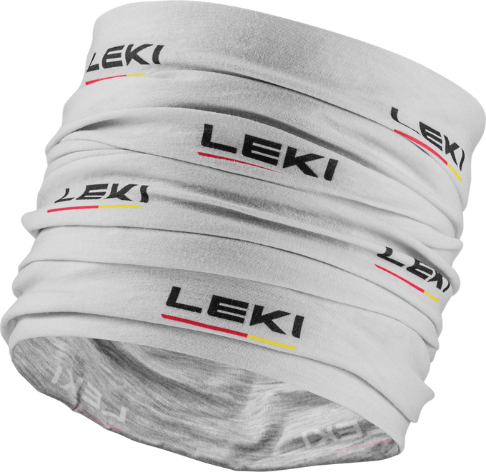 Sturmhaube LEKI Multiscarf Light Grey/Black