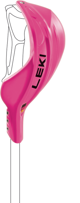 Schlagschutz LEKI Gate Guard Closed  Worldcup Pink 