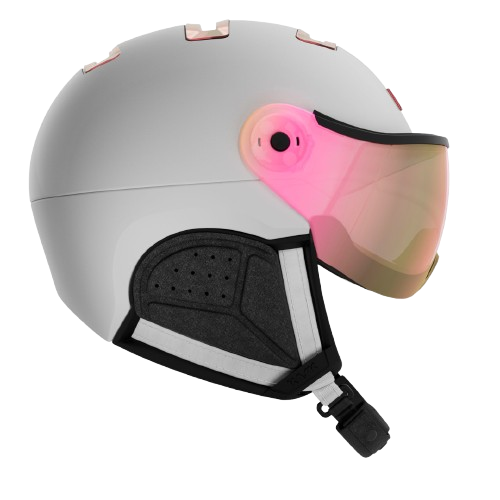 Helmet KASK Chrome Visor White/Pink Gold - 2025/26