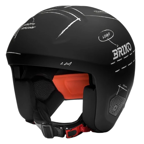 Helmet Briko Graphik Black/White - 2025/26