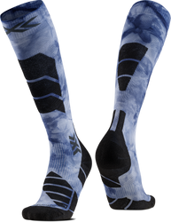 Skisocken X-socks SKI EXPERT WILD OTC TIEDYE X BLACK/MARINE - 2025/26