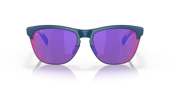 Sunglasses OAKLEY Tour De France Frogskins Lite Prizm Road Lenses/Matte Poseidon Frame - 2022