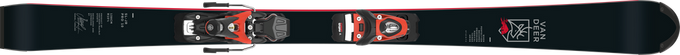 Skis Van Deer SL-JR Pro + Spx 10 GW B73 Hot Red - 2024/25